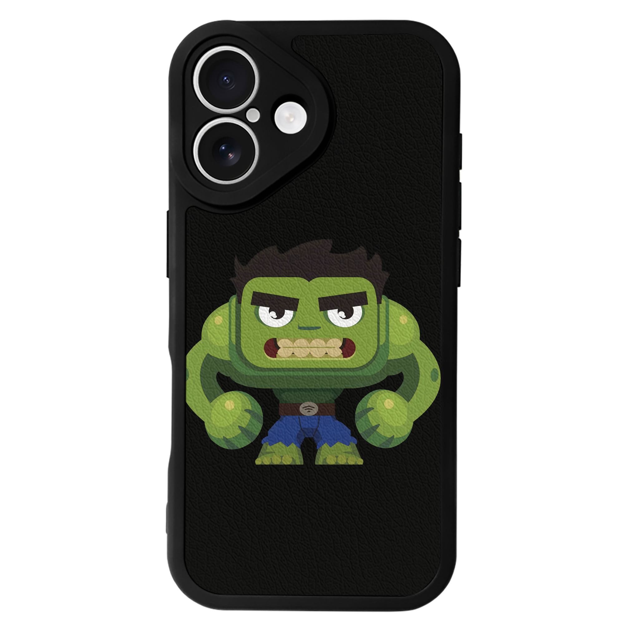 （画像用） アベンジャーズ The Avengers 【iPhone 16シリーズ対応】シリコンスマホケース（レザー調） 材質：シリコン